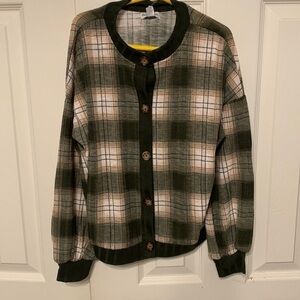 Love, Fire Girls Button Cardigan